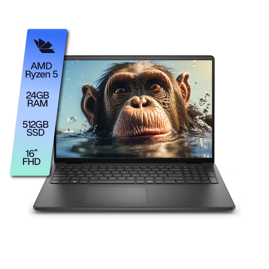 Dell 16 DC16255 Ryzen 5 24GB 512GB